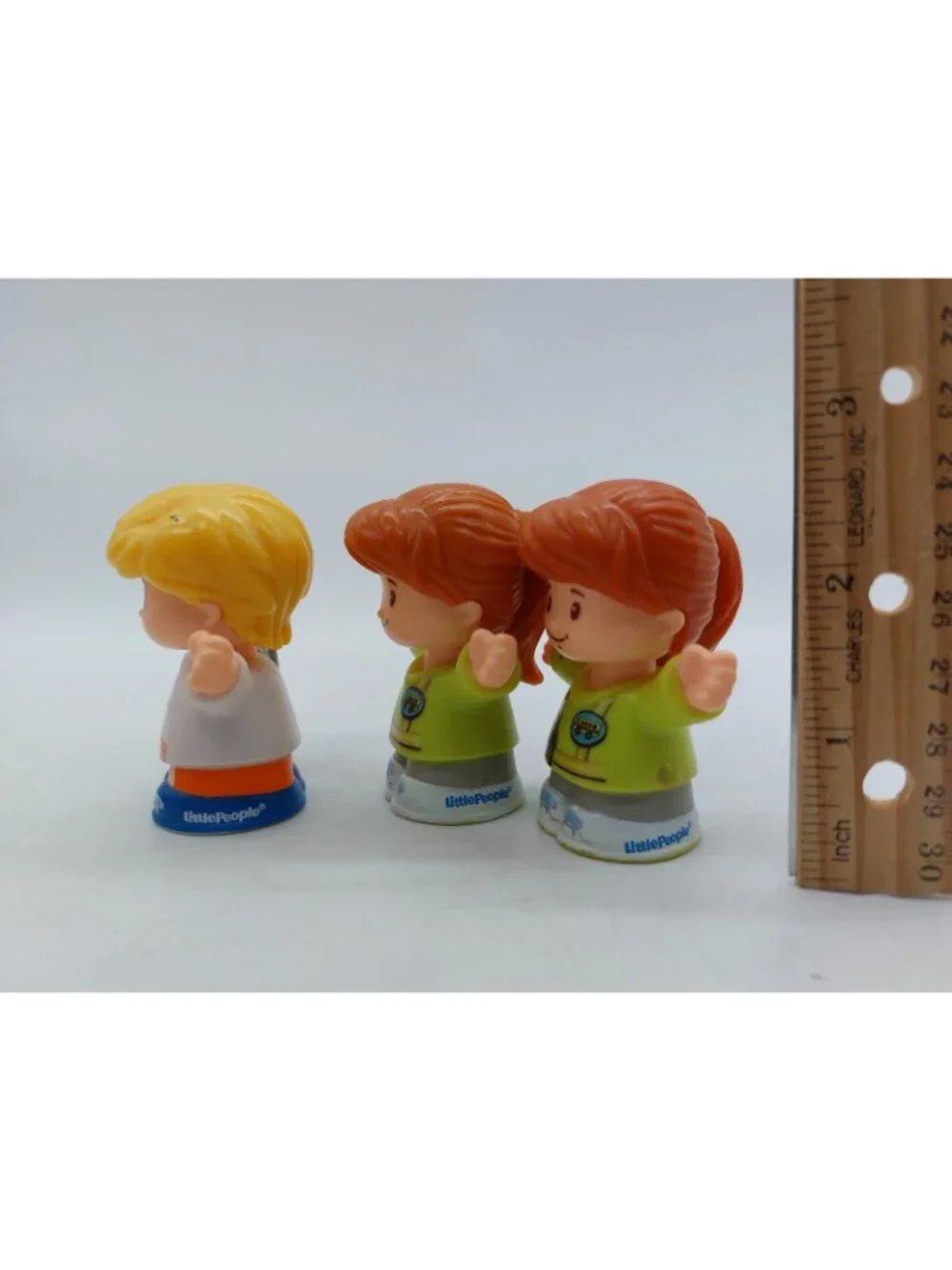 Fisher Price Little People Baby Toddler Girl Boy 1 School Boy 2 Bus Drivers Lot